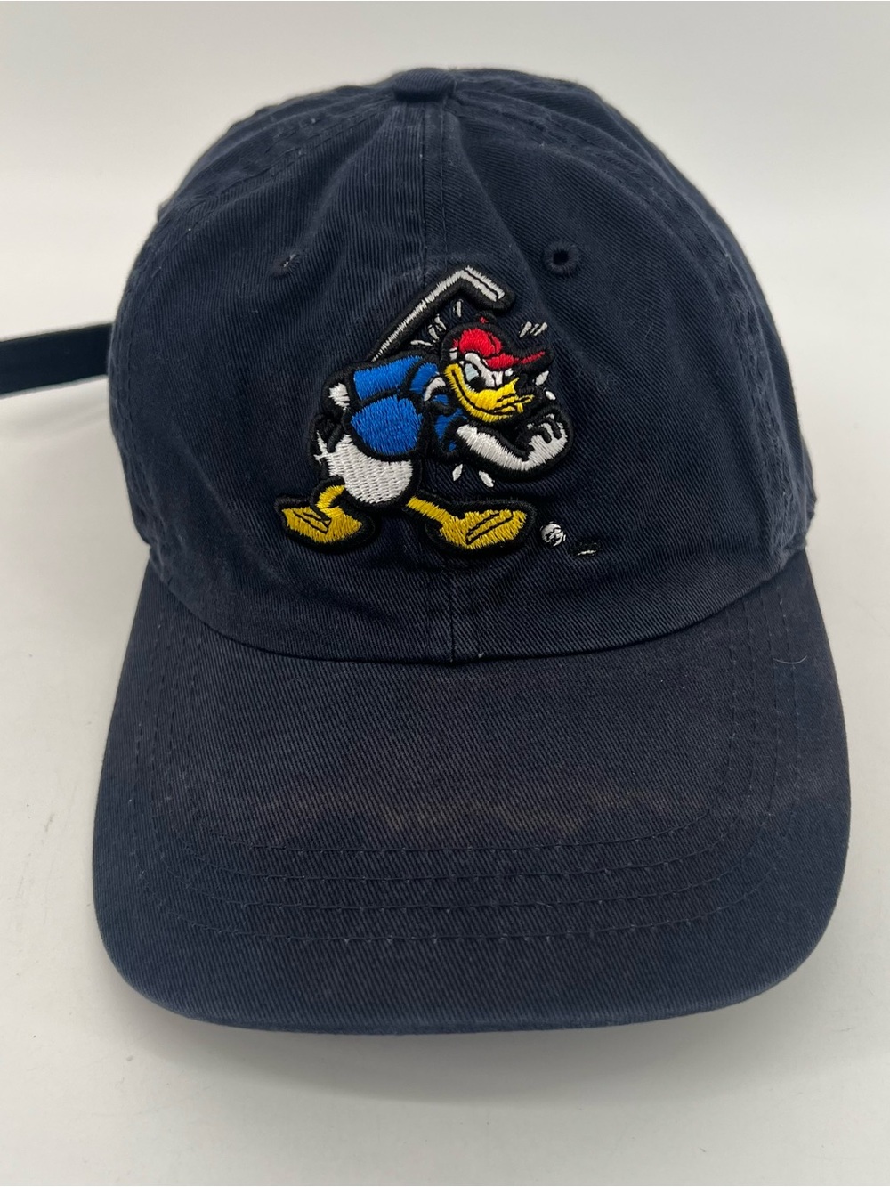Donald Duck Slideback Hat Blue Classic Cut Go Home Ball 6 Panel Ahead